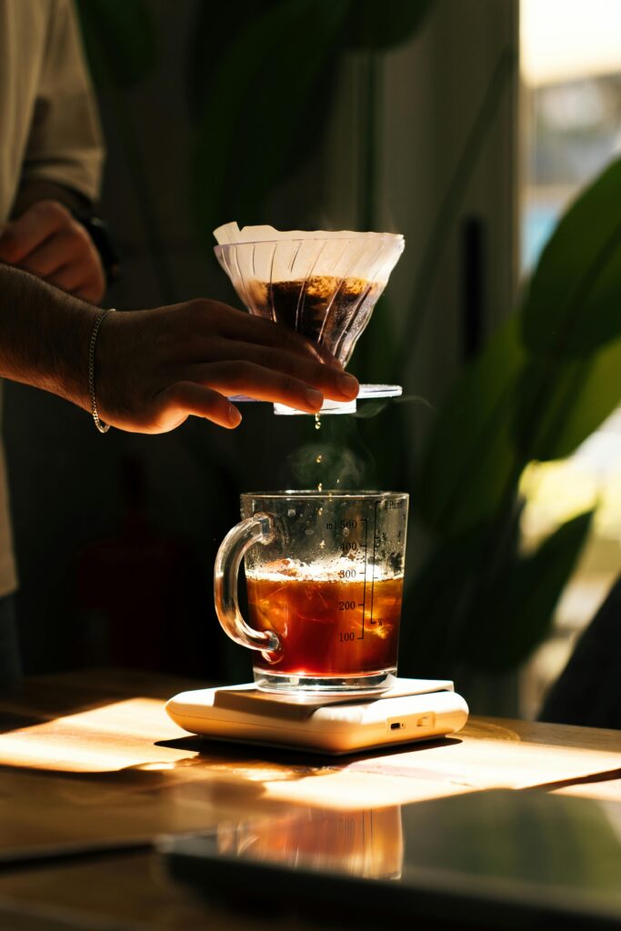 Barista V60 Método de Café